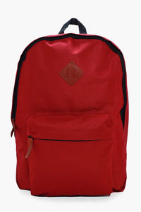 Plain Canvas Backpack