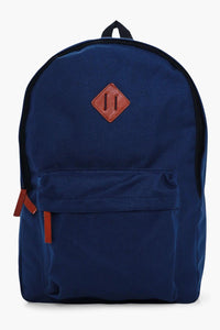 Plain Canvas Backpack